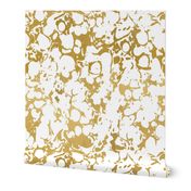 Gold marble marblelized gold bubble 