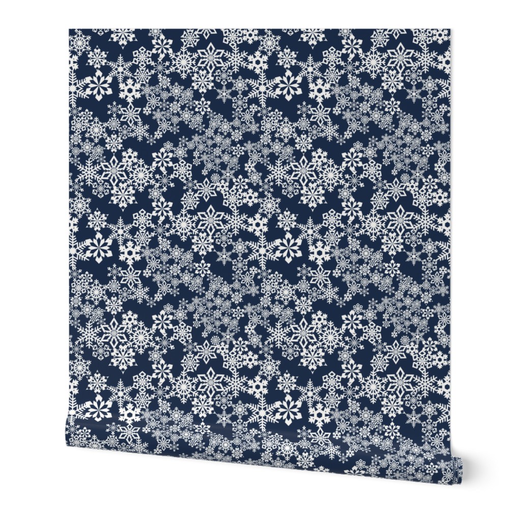 Snowflakes Blue