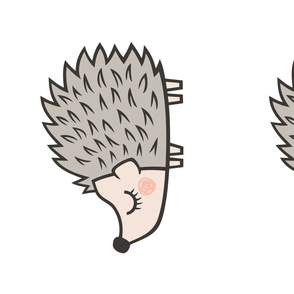 Hedgehog Plush Plushie Softie Cut & Sew 