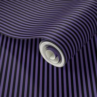 Black and Ultra Violet Purple Vertical Stripes (Six Stripes to an Inch)