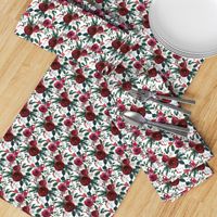 Christmas Floral White Small