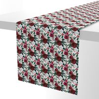 Christmas Floral White Small