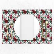 Christmas Floral White Small