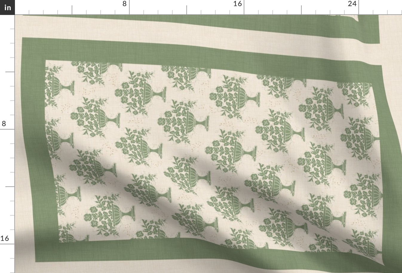 Tea Towel - Ode to William ©Julee Wood - TO PRINT CORRECTLY choose FAT QUARTER in any fabric 54" or wider