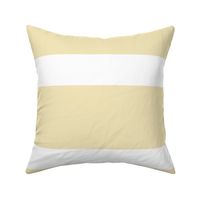 Wide Stripe Butter Yellow