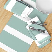 Wide Stripe Teal Green