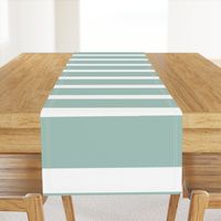 Wide Stripe Teal Green