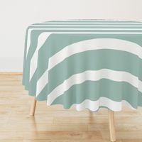 Wide Stripe Teal Green