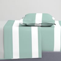 Wide Stripe Teal Green