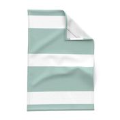 Wide Stripe Teal Green