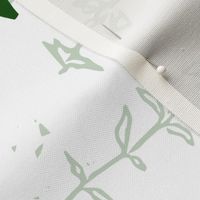 botanic tea towel