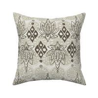 lotus diamond linen