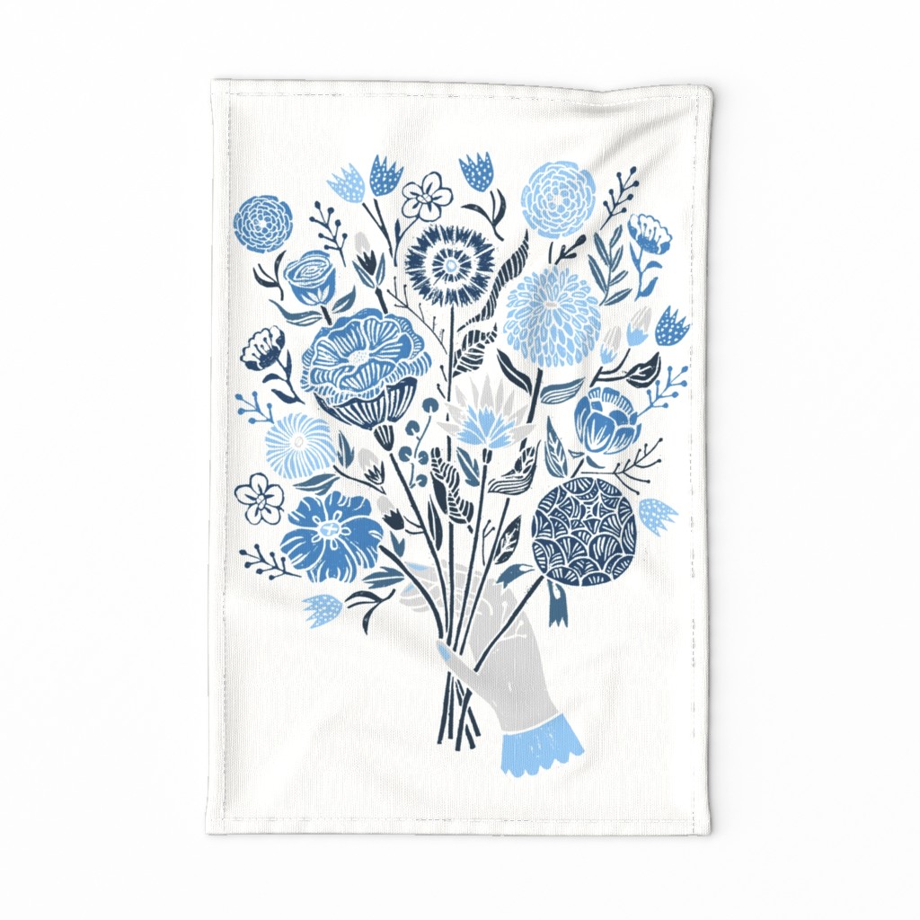 Botanical Tea Towel by Andrea Lauren