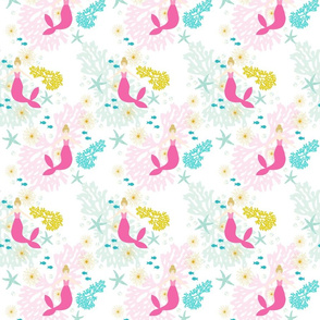 Pink Maui Mermaid // Blonde // Small