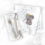 8" Baby Boy Elephant with Stars Mix & Match