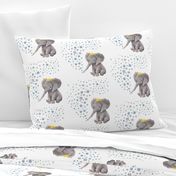 8" Baby Boy Elephant with Stars Mix & Match