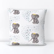 8" Baby Boy Elephant with Stars Mix & Match