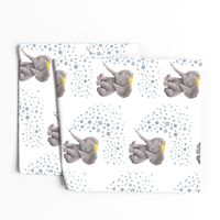 8" Baby Boy Elephant with Stars Mix & Match