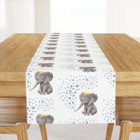 8" Baby Boy Elephant with Stars Mix & Match