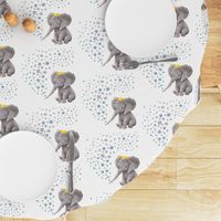 8" Baby Boy Elephant with Stars Mix & Match