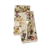 Rustic Bouquet tea towel