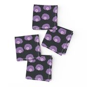 peacock fabric // bird animal peacocks nature design birder - dark purple