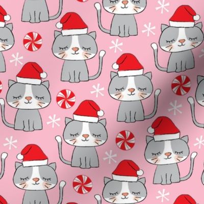 christmas-kitties-on-pink