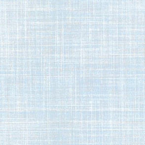 Winter Skies blue faux linen