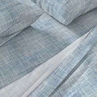 Blue Smoke faux linen