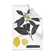 Citrus Limonum - Tea Towel