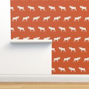 moose fabric - orange