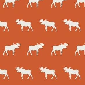 moose fabric - orange