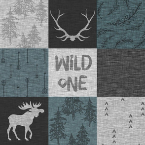 Wild one - slate and greys