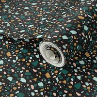 Terrazzo Black Green