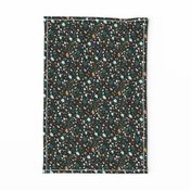 Terrazzo Black Green