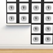 Eye_See_Lotus-Black & white-forCushion