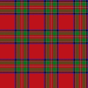 Royal Stewart universal tartan, wide red band, 6"