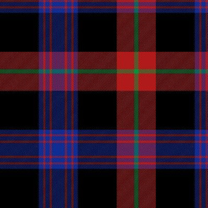 Brown 1905 clan tartan, 6"