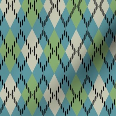 blue and green argyle 3