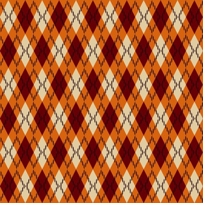 red and orange argyle 3