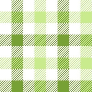 Two Tone Buffalo Check Green