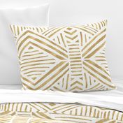 Tribal Geometric Gold