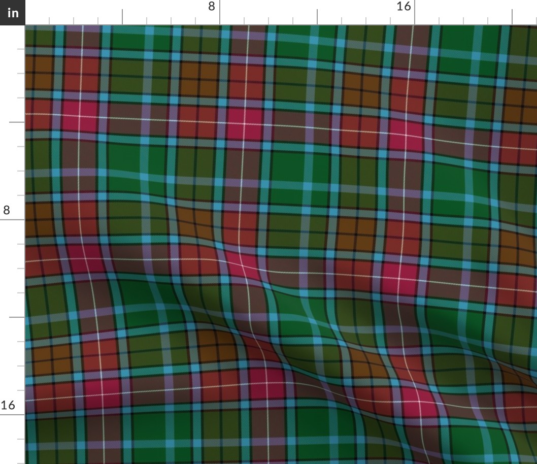 Buchanan hunting tartan #1, 6"