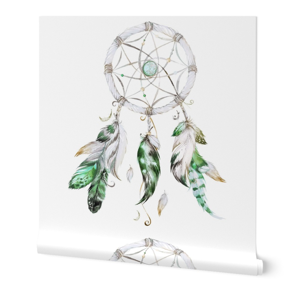 8" Green Dreamcatcher