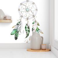 8" Green Dreamcatcher