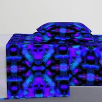 24" LARGE Malam Purple/Peri Tie-Dye Kilim