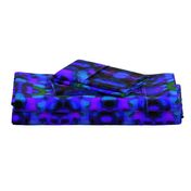 24" LARGE Malam Purple/Peri Tie-Dye Kilim