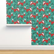 Holly Jolly Christmas - Winter Fox