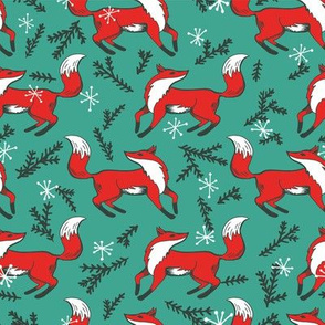 Holly Jolly Christmas - Winter Fox
