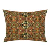 24" Hutan Musim Gugur Textured Ikat [Large]